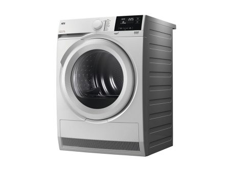 AEG TR718L2B 8kg Heat Pump Tumble Dryer White Hot on Sale