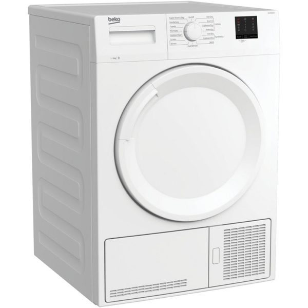 Beko DTKCE90021W 9kg Condenser Tumble Dryer with Sensor Programmes White For Cheap