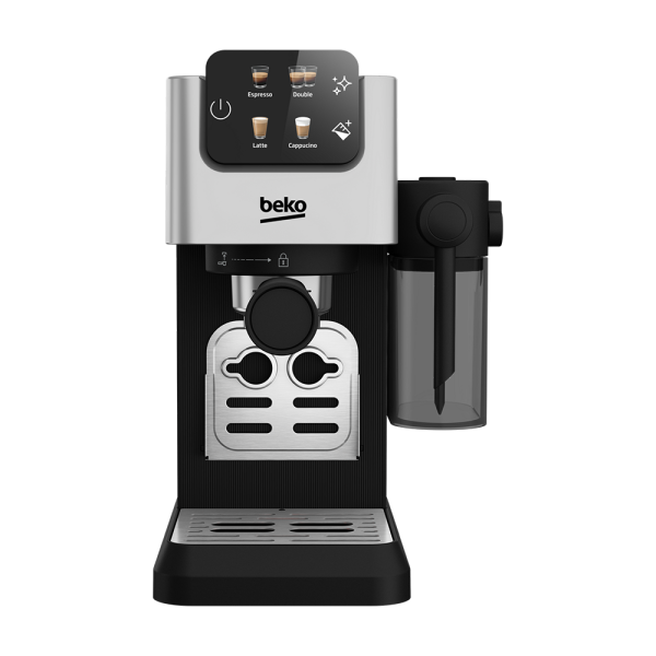 Beko CEP5304X CaffeExperto Semi Automatic Espresso Coffee Machine with Integrated Milk Jug Silver For Cheap