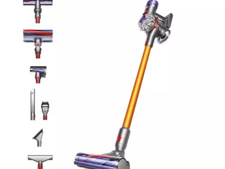 Dyson V8 Absolute Cordless Vacuum Cleaner upto 40 Minutes Run Time Silver Yellow Clearance V8ABS-2023 Sale