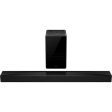 TCL Q75H Q Class 5.2.1ch Dolby Atmos Soundbar with Wireless Subwoofer Dark Titanium Sale