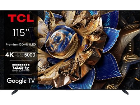 TCL 115X955K 115 Inch X955K 4K UHD HDR QLED Mini LED Smart Google TV 2024 with Integrated 6.2.2 Onkyo Sound System Hot on Sale