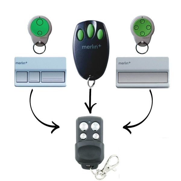 Merlin+ Garage   Gate Door Remote Cheap